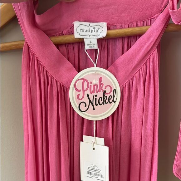 Mud Pie Vibrant Pink Dress - Picture 2 of 9